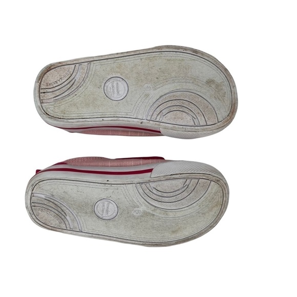 Wonder Nation Pink Hook And Loop Sneakers Size 6 Baby Girl - Picture 9 of 10